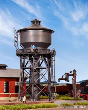 H0 Wasserturm mit Befuellkran