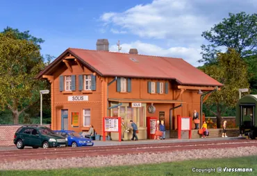 H0 Bahnhof Solis