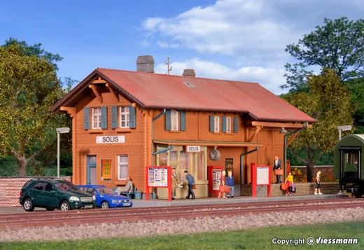 H0 Bahnhof Solis