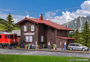 H0 Bahnhof Davos-Mon inkl.HBL