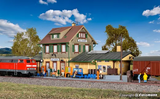 H0 Bahnhof Dettingen