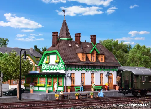 H0 Bahnhof Burg Spreew. HBL