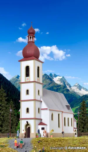 39770 H0 Kirche in Ramsau