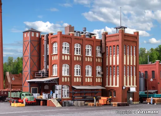 H0 Fabrik aus der Gruenderzei