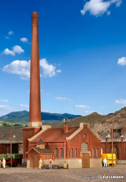 H0 Kesselhaus mit Kamin