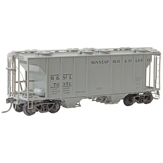 #8343 Minneapolis & St Louis #70351 - RTR PS-2 Two Bay Hopper