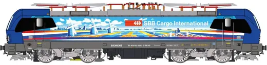Siemens VECTRON SBB Cargo International, Hollandpiercer