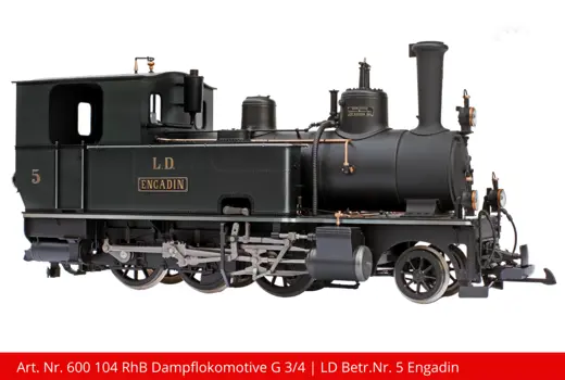 RhB Dampflokomotive G 3/4