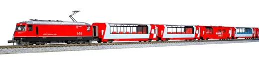 Glacier Express Grundeinheit (Lok & 2 Wagen)