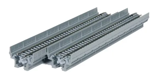 Viadukt 1-gleisig, mit geradem Gleis, 186 mm / 20-410