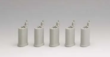 5-teiliges Pfeiler-Set eingleisig, 50mm / 23-047