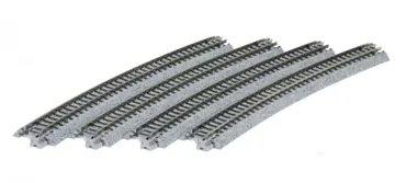 Gleis gebogen R 718-15° / 20-150