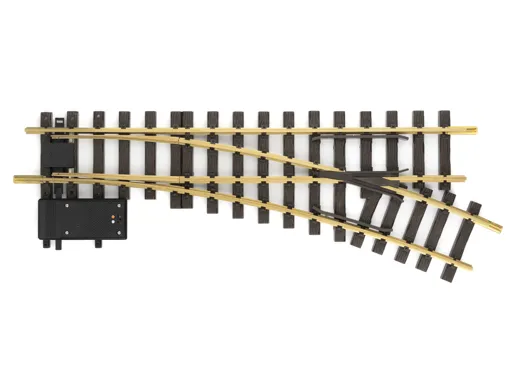 LGB Elektrische Weiche rechts Radius R3 22,5°