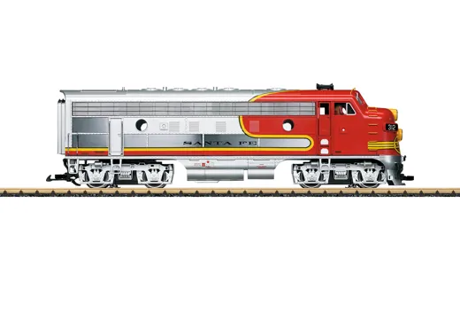 Modelleisenbahn Santa Fe Diesellok F7A , SF