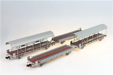 BLS Auffahrwagen/Autoverladewagen 4 Stk.