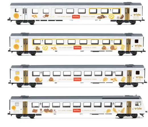 BLS RE-Zug EW III Kambly 4-teiliges Set Ep. V–VI DC