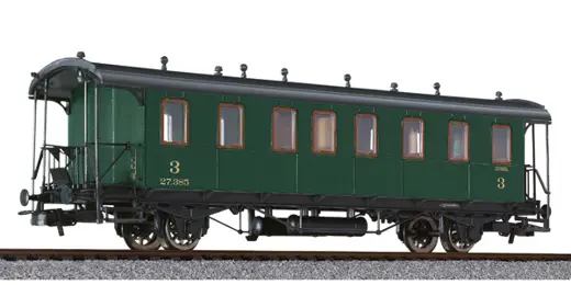 Personenwagen, 3. Klasse, SNCB / NMBS, Epoche II