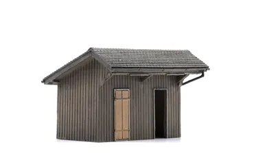 Kleine Schweizer Haltestelle