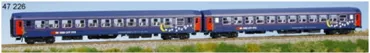 SBB 2er Set UIC-X  Bcm+Bcm Sleeperette  Mon&S Ep V