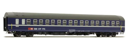 SBB T2S  Schlafwagen blau m weisser linie Ep. IV-V