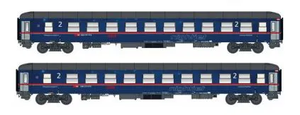 ÖBB nightjet 2er Set Bvcmbz mit SBB Logo Ep VI