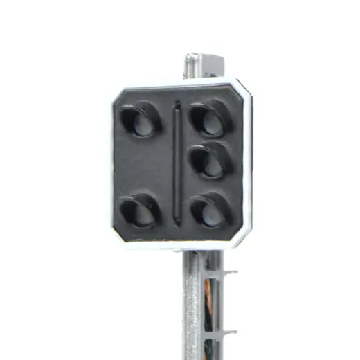 SBB - Vorsignal mit 5 LEDs (Gelb/Grün+Gelb/Grün/Gelb)