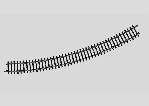 Gebogenes Gleis 30° Radius 4 - 618,5mm