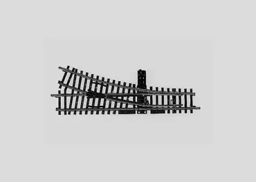 Märklin K-Gleis Weiche rechts Länge 168,9 mm