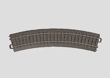 Gebogenes Gleis 30° Radius 1 - 360mm