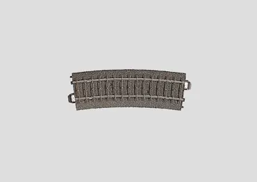 Gebogenes Gleis 15° Radius 2 - 437,5mm