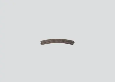 Gebogenes Gleis 30° Radius 4 - 579,3mm
