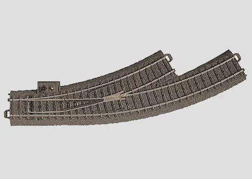 Märklin Bogenweiche links Radius 360 mm