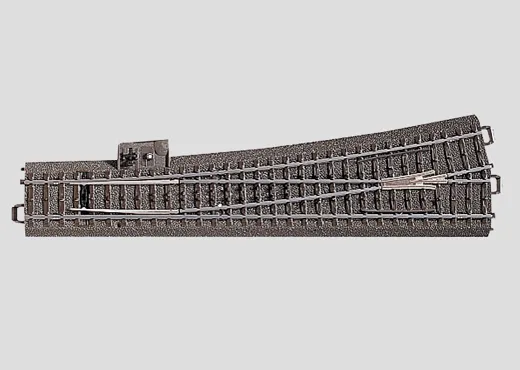 Märklin Schlanke Weiche links Länge 236,1 mm