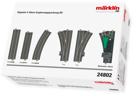 Digitale C-Gleis-Ergänzungspackung D2