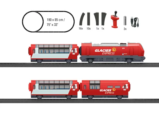 Märklin my world - Startpackung "Glacier Express", RhB