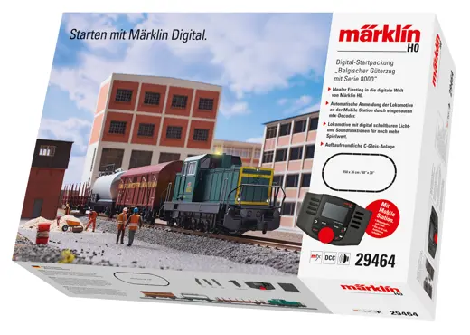Digital-Startpackung "Belgischer Güterzug mit Serie 8000"