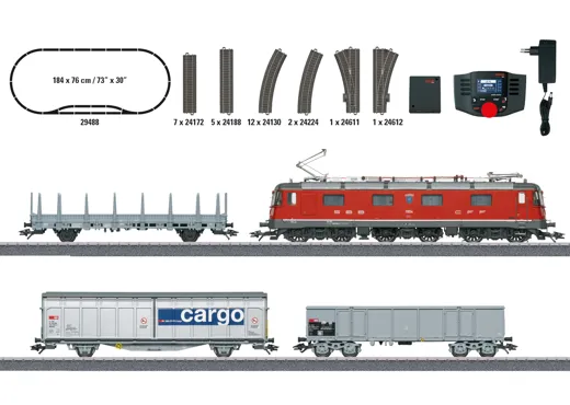 Digital-Startpackung "Schweizer Güterzug mit Re 620", SBB