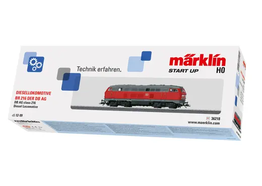 Märklin Start up - Diesellokomotive Baureihe 218 , DB