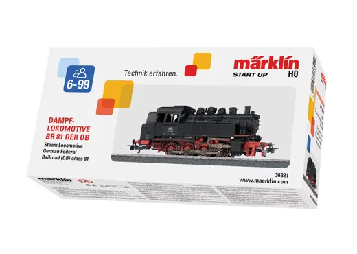 Märklin Start up - Tenderlokomotive Baureihe 81 , DB