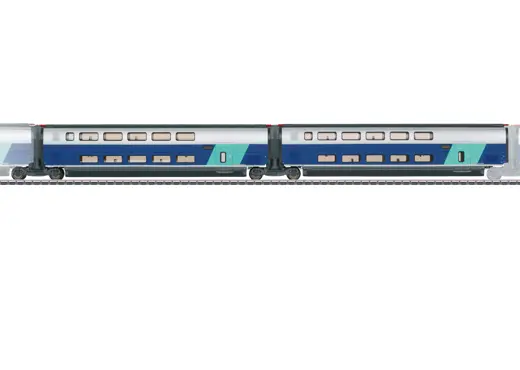 Ergänzungswagen-Set 2 zum TGV Euroduplex , SNCF