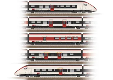 Ergänzungswagen-Set 3 zum RABe 501 Giruno, SBB
