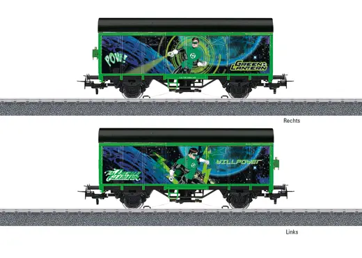 Märklin Start up - Gedeckter Güterwagen Green Lantern