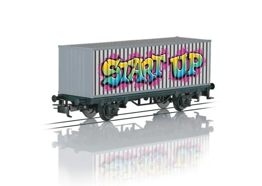 Märklin Start up - Containerwagen Graffiti