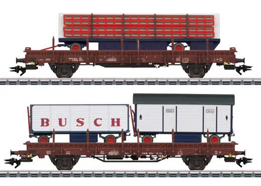 Güterwagen-Set Zirkus Busch