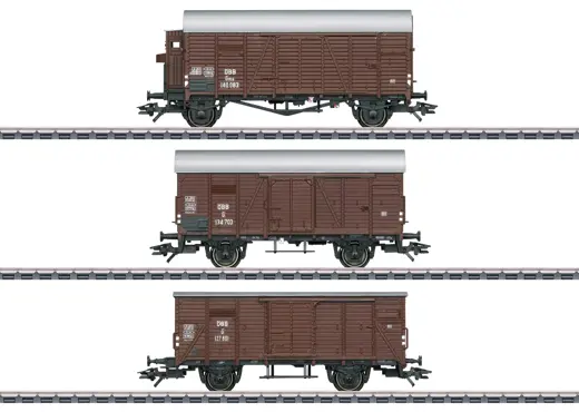 Güterwagen-Set zur Reihe 1020 , ÖBB