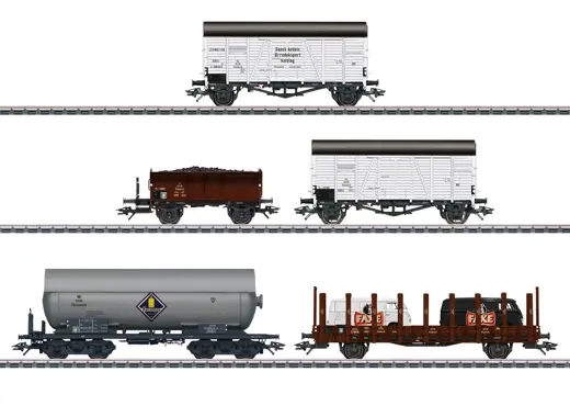 Güterwagen-Set DSB