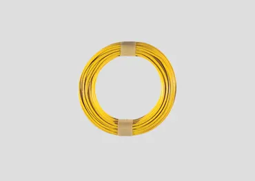 Kabel 1-adrig, 0,19 mm², 10 m (gelb)