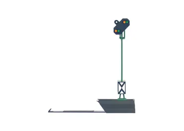 Lichtvorsignal mit Zusatzlicht, DB