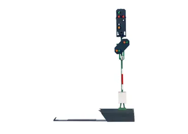 Lichthauptsignal mit Lichtvorsignal, DB