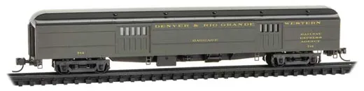 Baggage Car DRGW #742